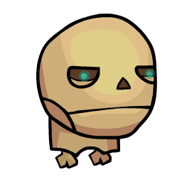 Skelly Tun character from the game reflex runner.