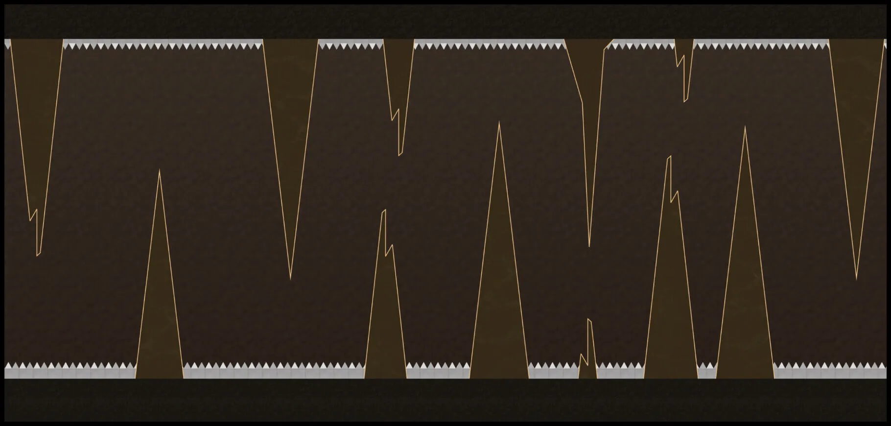 minecramped level screenshot from the game reflex runner.