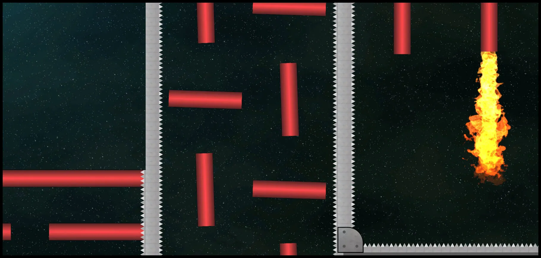 orbital level screenshot from the steam game reflex runner.