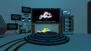 Starting scene from the game Ratomic